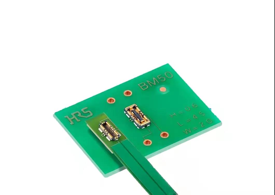 BM50 Series丨支持15A、小型全包覆、 電源?信號復(fù)合、板對FPC連接器